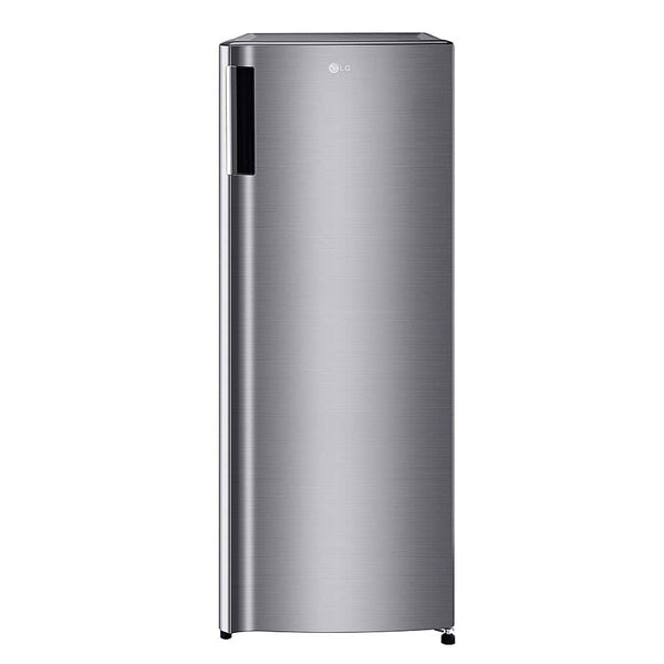 LG - 5.8 Cu. Ft. Upright Freezer with Direct Cooling System - PrintProof Stainless Steel Look