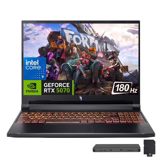 E FORENTER intel CORE 9 GEFORCE NVIDIA RTX 5070 N 180 Hz