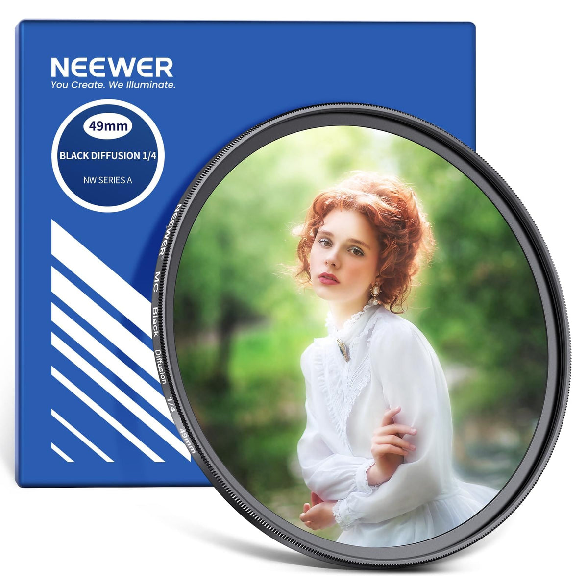 Neewer - 49mm Diffusion 1/4 Cinematic Filter