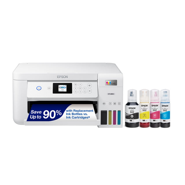 EPSON 502 ink cartridges with replacement save 90% vs. up to 502 ink cartridges.