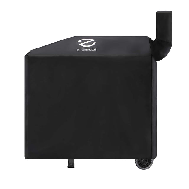 Front. Z GRILLS - Z GRILLS Pellet Grill Cover 49 Inch | Official Genuine | Upgraded 600D Polyester, Heavy Duty, Waterproof, Weather Resist.