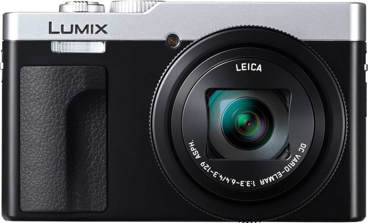 Panasonic - LUMIX ZS99 Point and Shoot Camera, 30x Zoom with 24-720mm Zoom Lens, and 4K Video/Photo - Silver