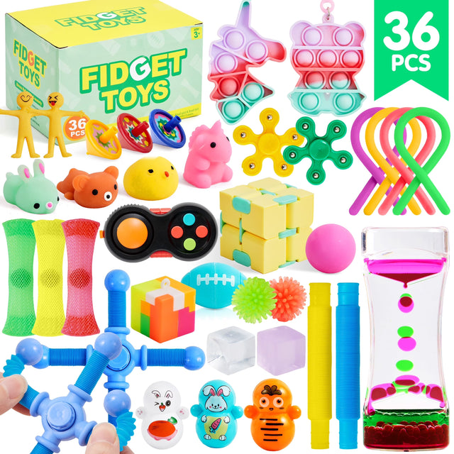 TOXS - 36 PCS FIDGET TOYS