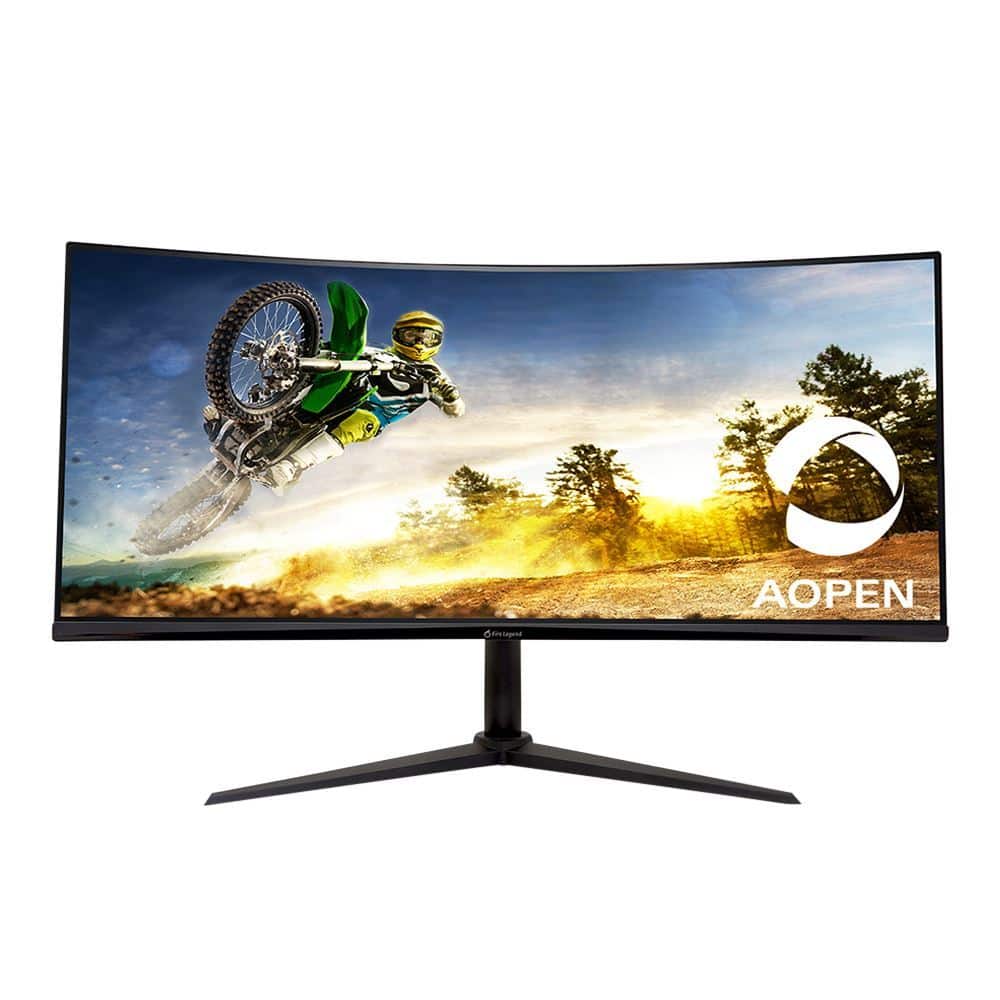 Acer - Refurbished Excellent - 34" 34HC5CU X0biiph Monitor LCD 3440x1440 100Hz 250Nit 1ms 100x100
