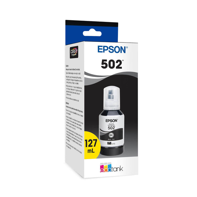 EPSON 502 - Black Ink - 127 mL - eddotank