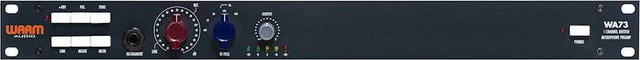 Front. Warm Audio - Single-Channel British Microphone Preamplifier - Black.