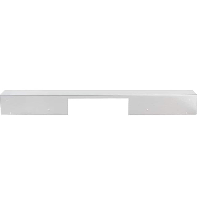Front. GE - 15" Cabinet Spacer for 30" Hoods - Silver.