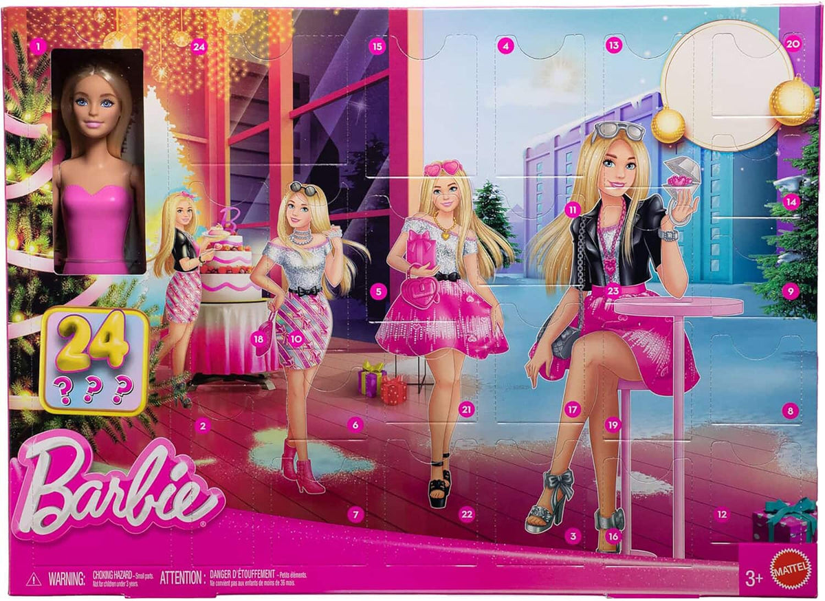 Mattel - Barbie Fab Advent Calendar - COLLECTIBLES - Multicolor