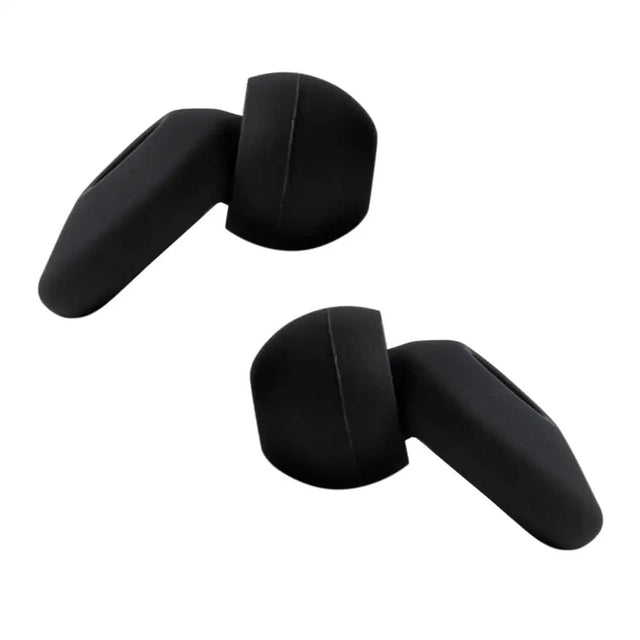 Front. Scapade - AirQuiet Noise-Reduction Earplugs - Black.