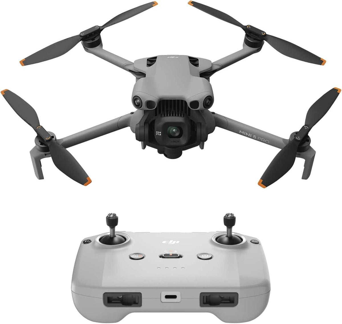 Mini 5 Pro, Ultra-Light & Foldable Drone with Camera, 1-Inch CMOS, Omnidirectional Obstacle Sensing, ActiveTrack 360 - DJI Mini 5 Pro