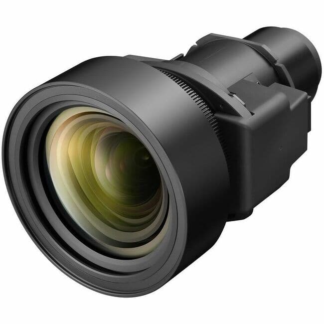 Panasonic - ET-EMW500 - 21.08 mm to 30 mm - f/1.8 - f/2.35 - Zoom Lens - Designed for Projector - 1.4x Optical Zoom - Black