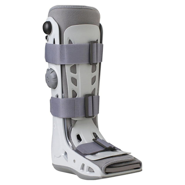 Front. Aircast - Aircast AirSelect Standard Walker Brace / Walking Boot, Small - Black.