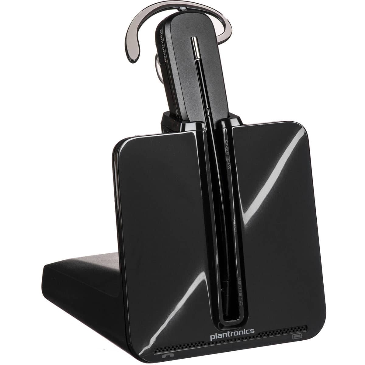 HP - Poly CS540A Wireless DECT Convertible Headset, TAA Compliant - Black