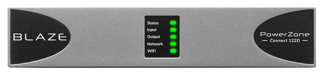 BLAZE  
PowerZone - Connect 122D - WiFi  

Status  
Input  
Output  
Network  
WiFi