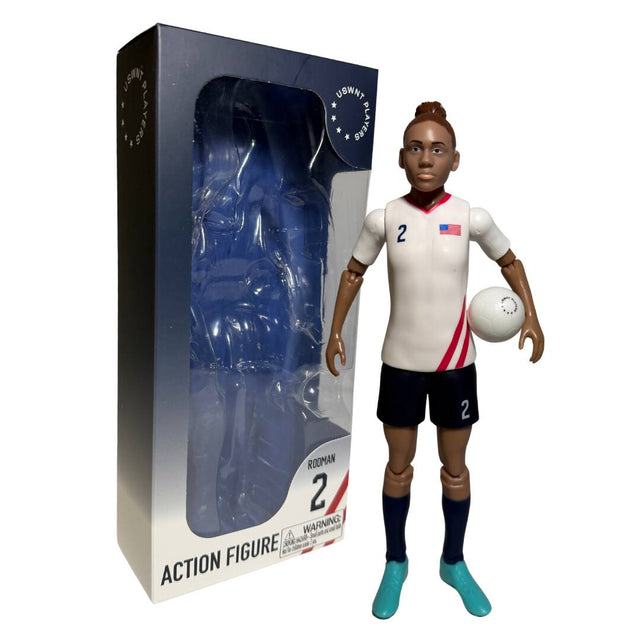 USWNT PLAYERS 2 - 2 ROOMAN 2  
WARNING: CHOKING HAZARD - Small parts. Not for children under 3 years.  
ACTION FIGURE