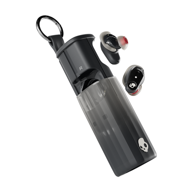 Front. Skullcandy - Method 360 ANC True Wireless Noise Cancelling Earbuds - Black.
