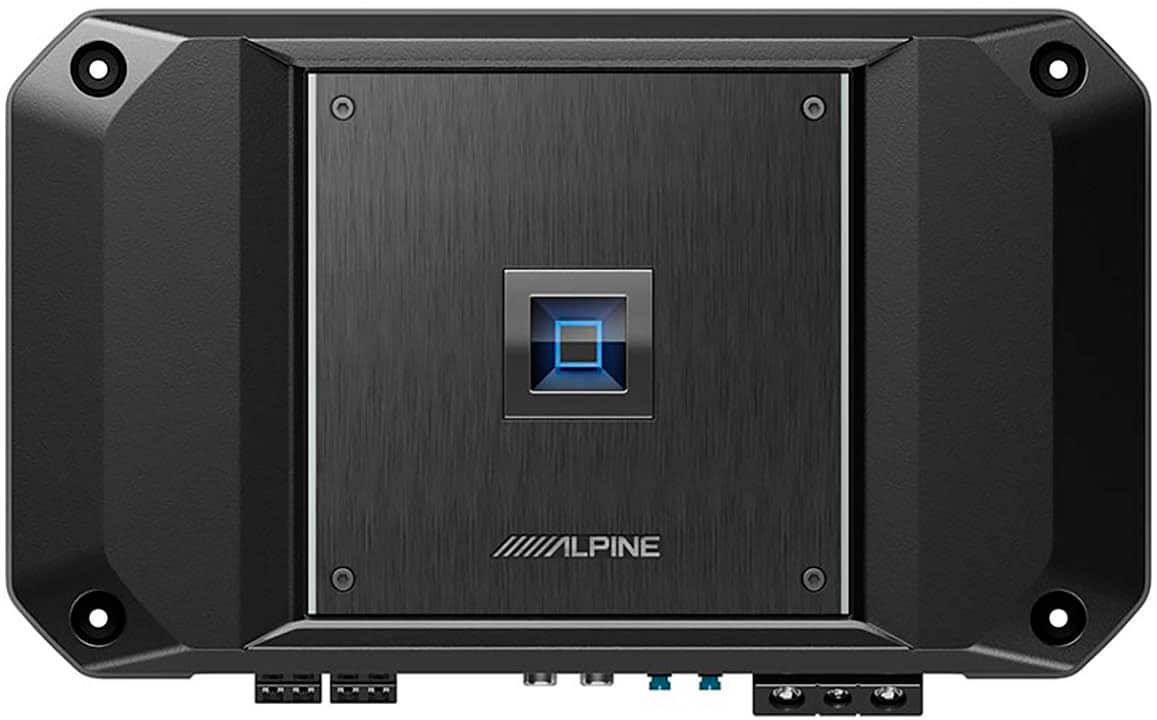 Alpine - R-Series Class D Bridgeable Multichannel Amplifier with Variable Crossovers - Black