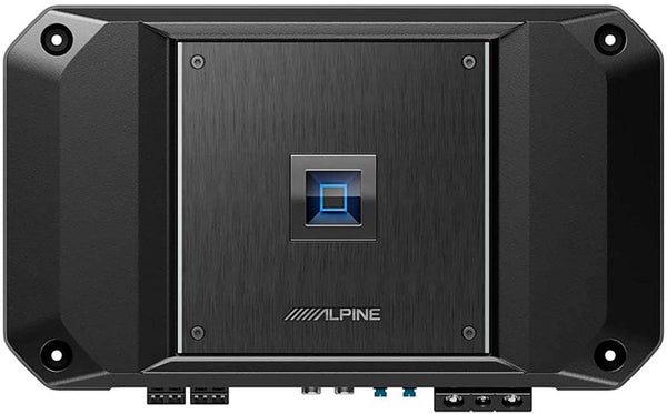 Alpine - R-Series Class D Bridgeable Multichannel Amplifier with Variable Crossovers - Black