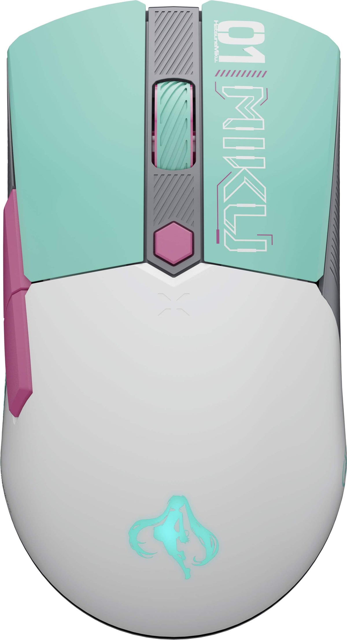 ASUS - TUF GAMING Mini Lightweight Optical Gaming Mouse - Wireless - Hatsune Miku Edition