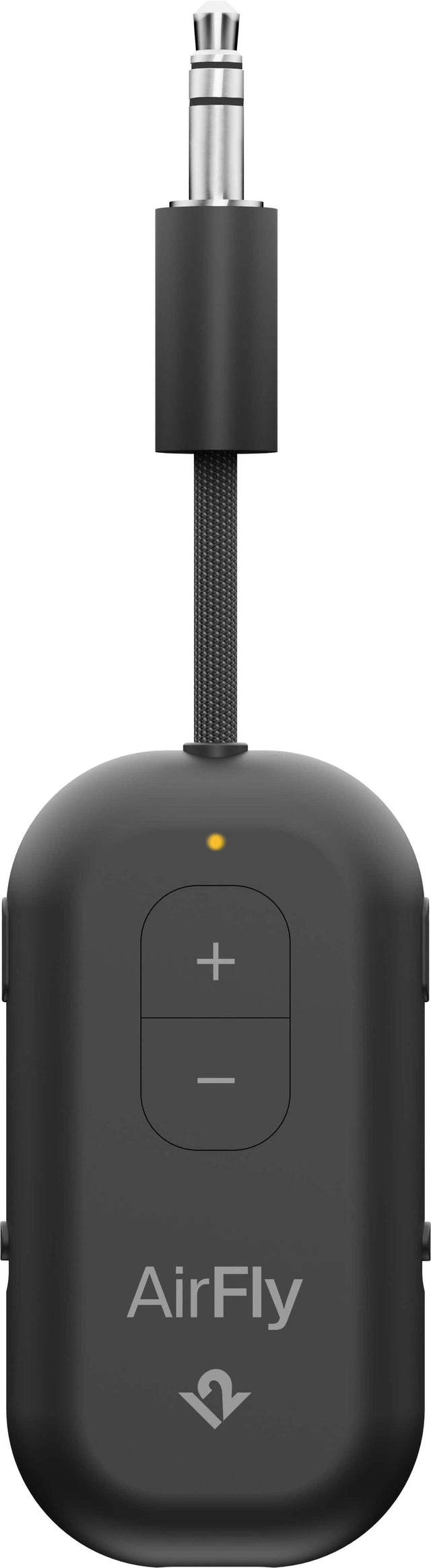 Front. Twelve South - Twelve South AirFly Pro 2 - Black - Black.