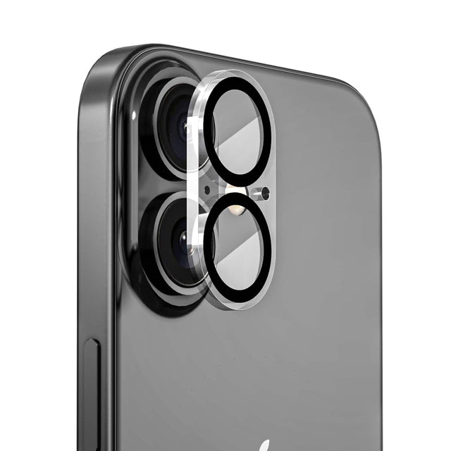 Front. baseline - baseline Tempered Glass Lens Protector (2.5D) for Apple iPhone 17 / 16 / 16 Plus - Clear - Clear.
