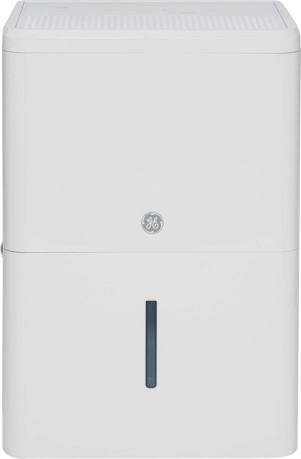 GE - 50-Pint Portable Dehumidifier with Smart Dry - White