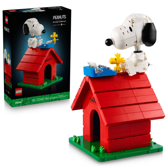 PEANUTS Snoopy's doghouse LEGO IDEAS - 21368 964 pcs/pzs 18+