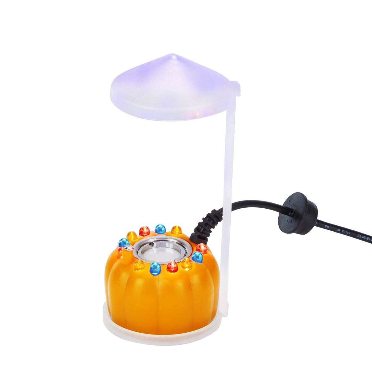 Fitnate - Pumpkin Fogger Mist Maker with Splash Guard for Halloween - Yellow