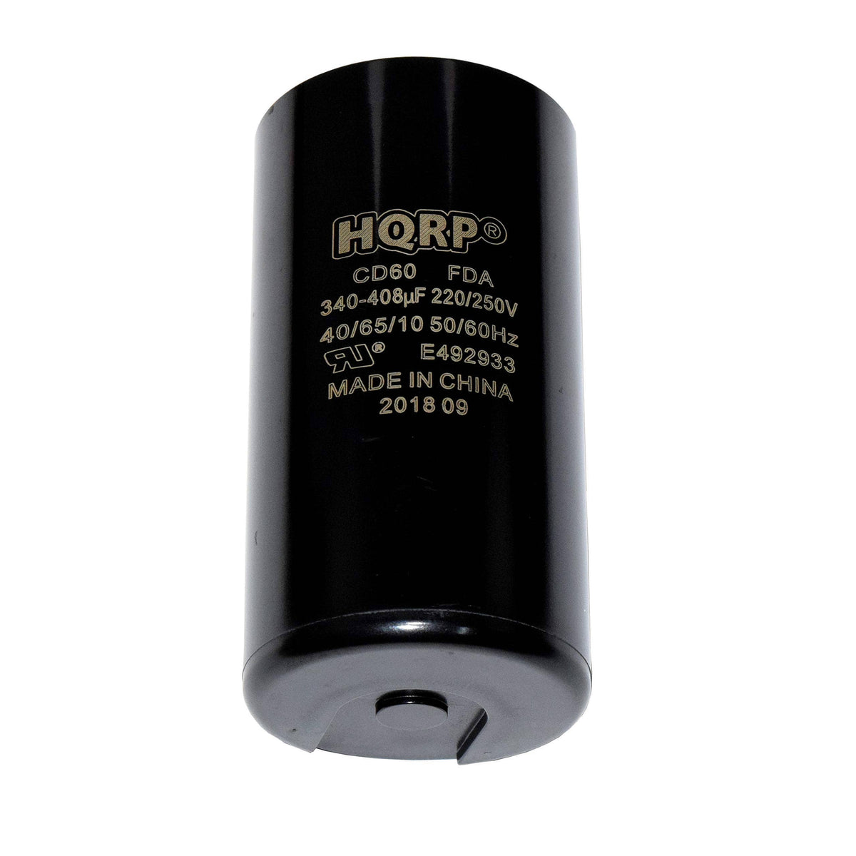 HQRP - Motor Start Capacitor 340-408 uF 220-250 V AC - HVAC Blower Compressor Pump CD60