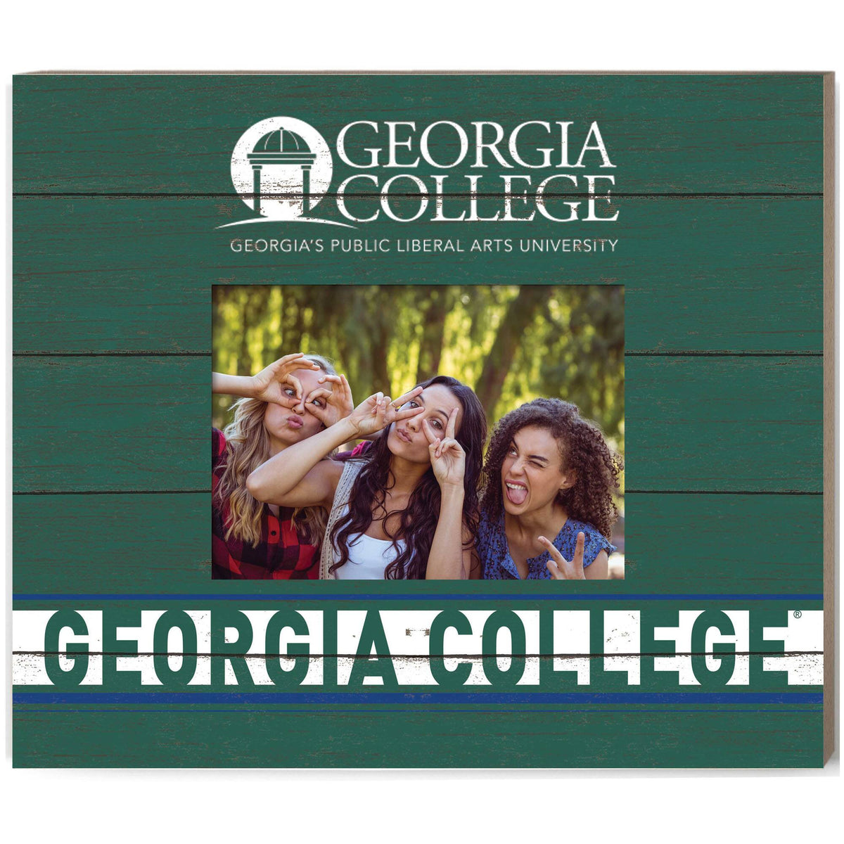 Jardine - Georgia College Bobcats 11" x 13" Team Spirit Scholastic Picture Frame - Green