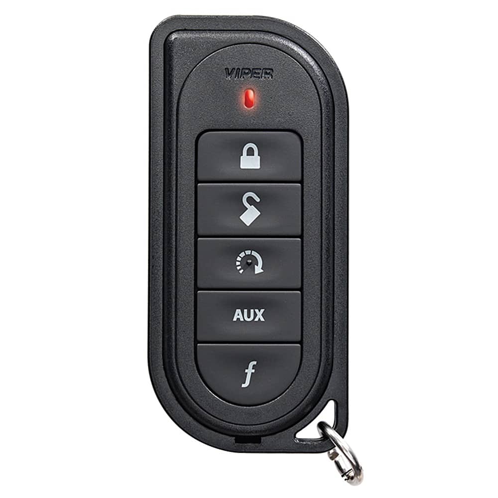 Viper - 7654V 1-WAY SST SUPERCODE COMPANION REMOTE - Black