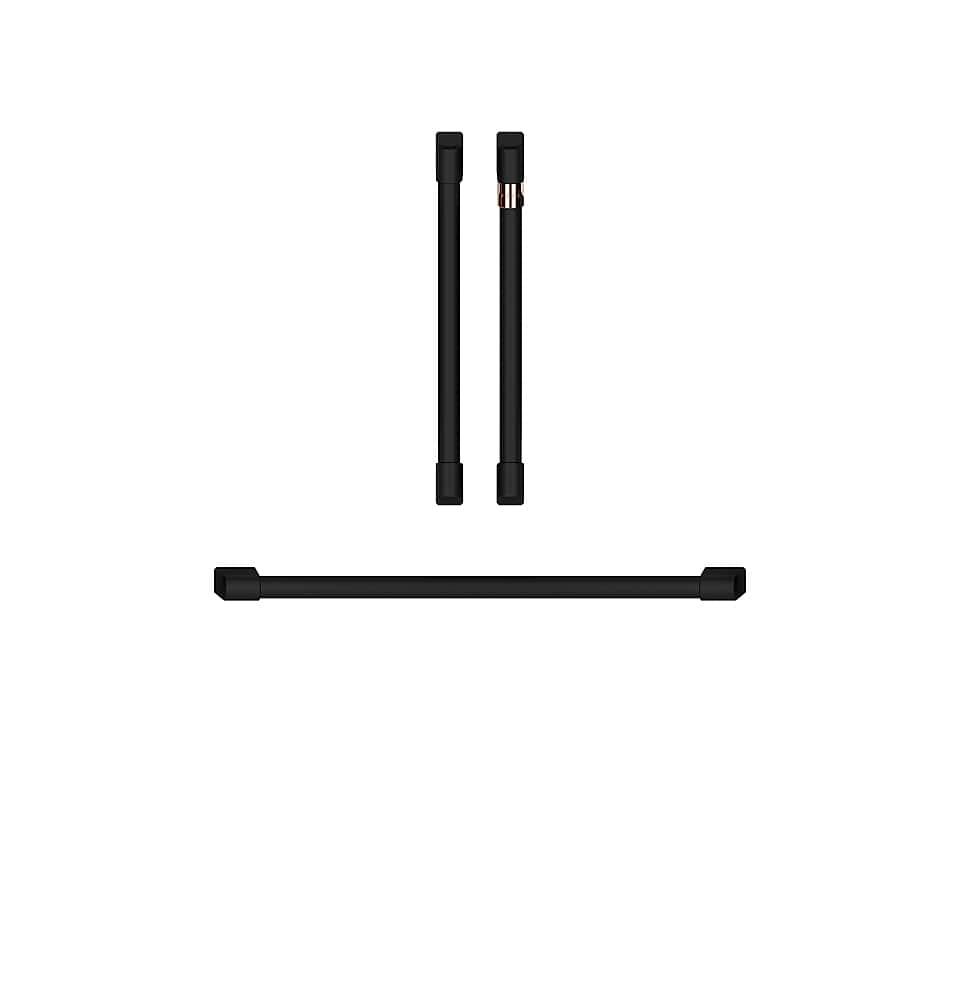 Handle and Knob Set for Café Wall Oven - Flat Black
