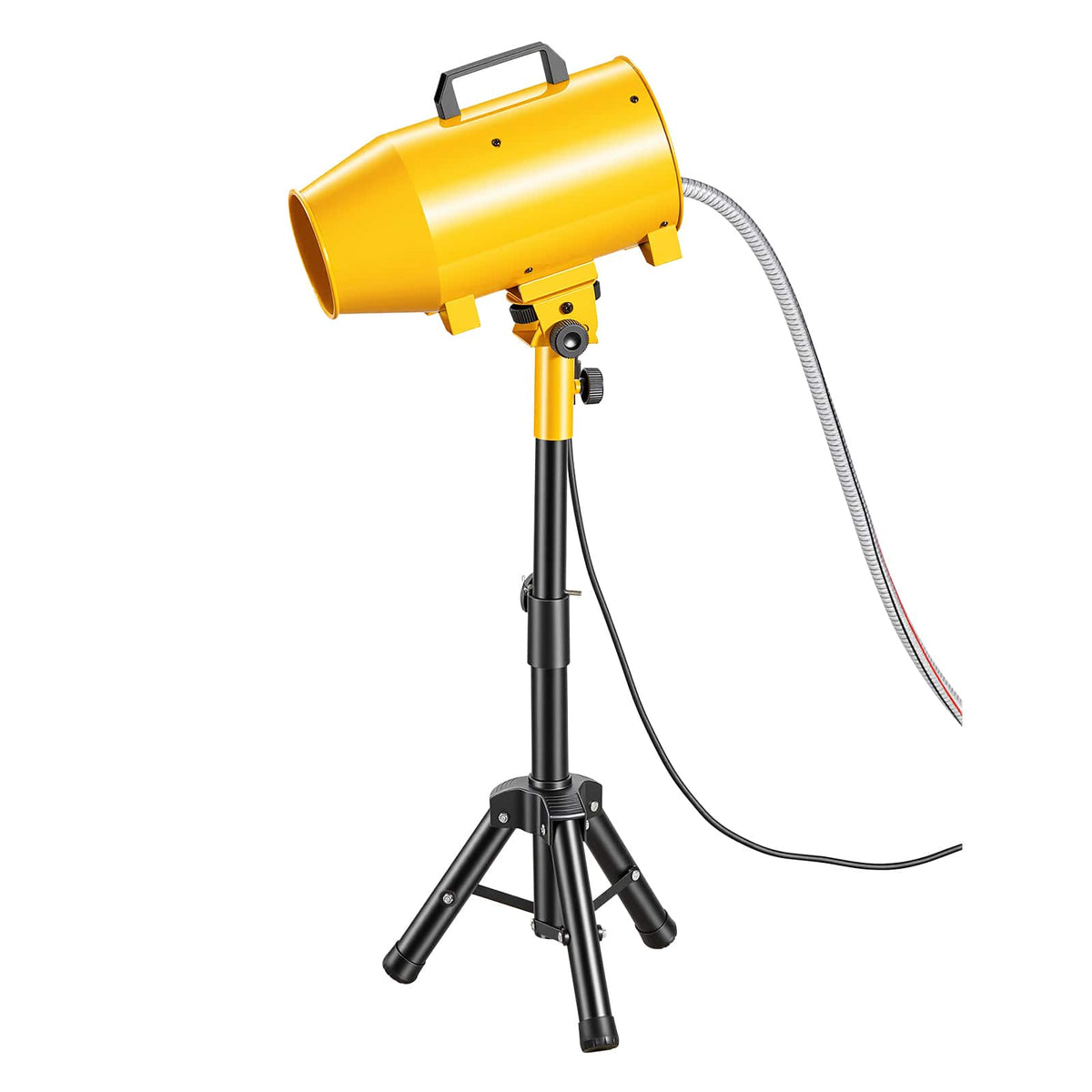 VEVOR - Foam Machine, 180 W Party Foam Cannon,Portable Foam Maker with a Tripod Stand,Foam Party Machine with a Submersible Pump - Yellow;Black
