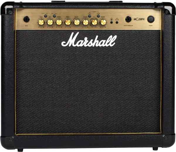 Marshall - MG30GFX 30W Combo Guitar Amp with Digital Effects / Reverb and 3-band EQ - Black