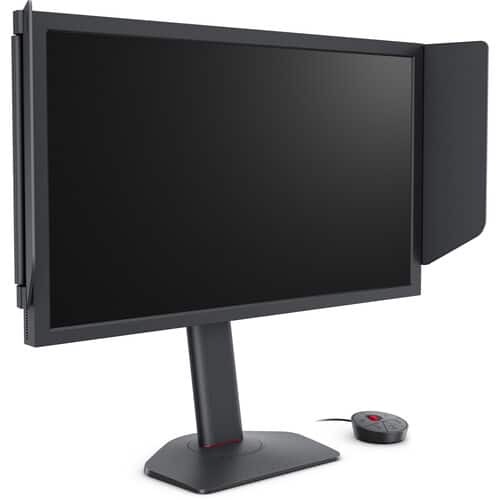 BenQ - Refurbished Excellent - Zowie XL2586X+ 24.1" New Fast TN 600Hz Gaming Monitor 1000:1, 1080p, DyAc 2, Side Shields, Height, HDMI & DisplayPort - Black