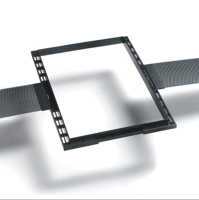 Front. Bowers & Wilkins - PMK 7.5W Pre-Construction Bracket for CWM7.5/CWM7.5 S2 In-Wall Speaker - Black.