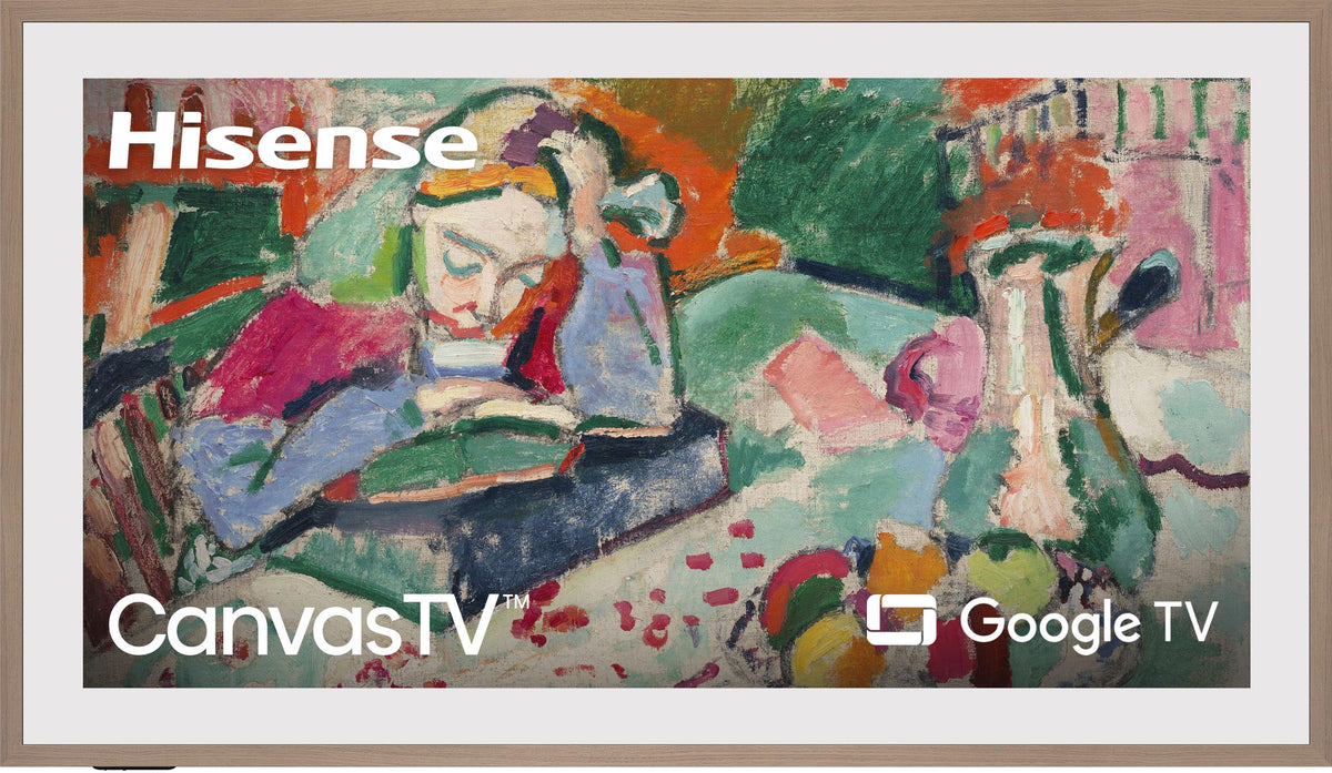 Hisense - 55" Class S7 Series CanvasTV 4K QLED TV with Hi-Matte Display and UltraSlim Wall Mount (2024)