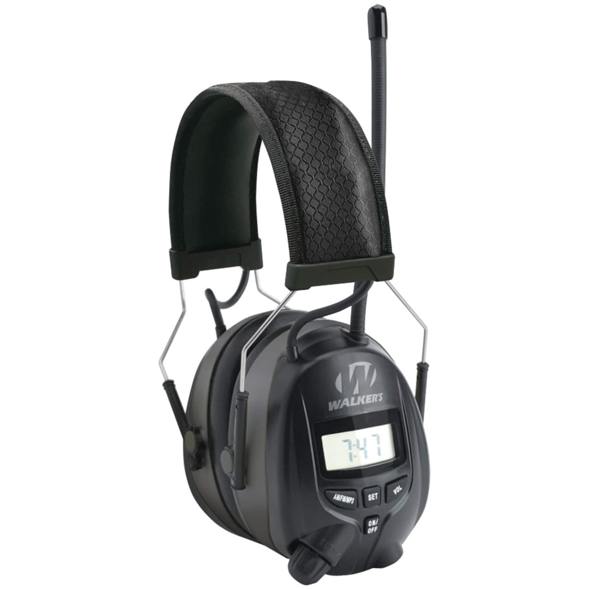 Walker's Game Ear - Digital AM/FM Radio Muff - Black