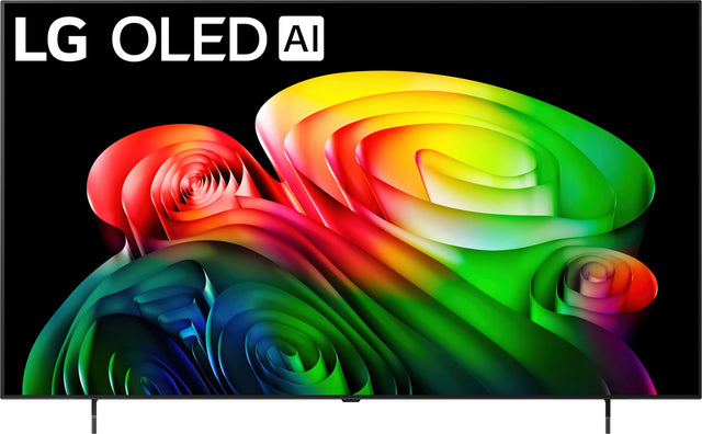 Front. LG - 65" Class B6 Series OLED AI 4K Smart webOS TV  (2026).