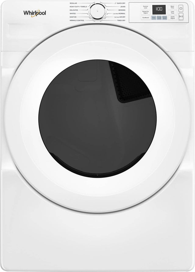 REGULAR - GURCA DARe Whirlpool HEANT Y TOWELS DELICATES WHITES SANITIVE WRILE CONTROL JEANS SEDOING - - NORMAL - - AuB CAirY TIMED DRY Segnuar Ecoboost 1:00 - - - -e - -o Tuma i /- Cacle Signal bil I