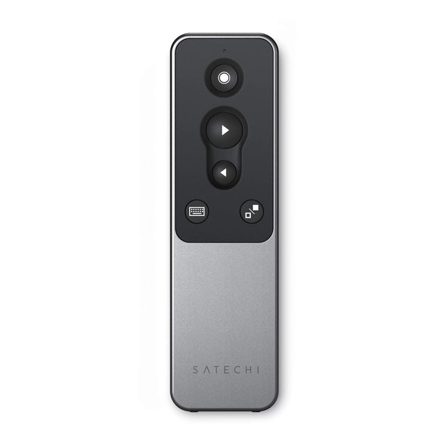 Front. Satechi - R1 Bluetooth Presentation Remote - Space Gray.