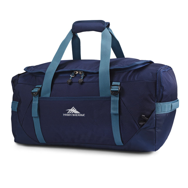 Front. High Sierra - Fairlead Collection 22" Duffel Bag - True Navy/Graphite Blue.