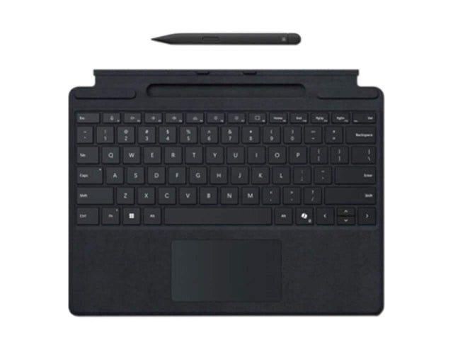 Front. Microsoft - Microsoft Srfc Pro KB w/ Slim Pen CM SC English Black US/Canada Commercial 1 License - Black.