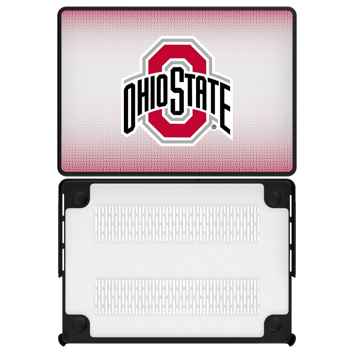 Keyscaper - Ohio State Buckeyes Linen MacBook Case - Air 15 in - Multicolor
