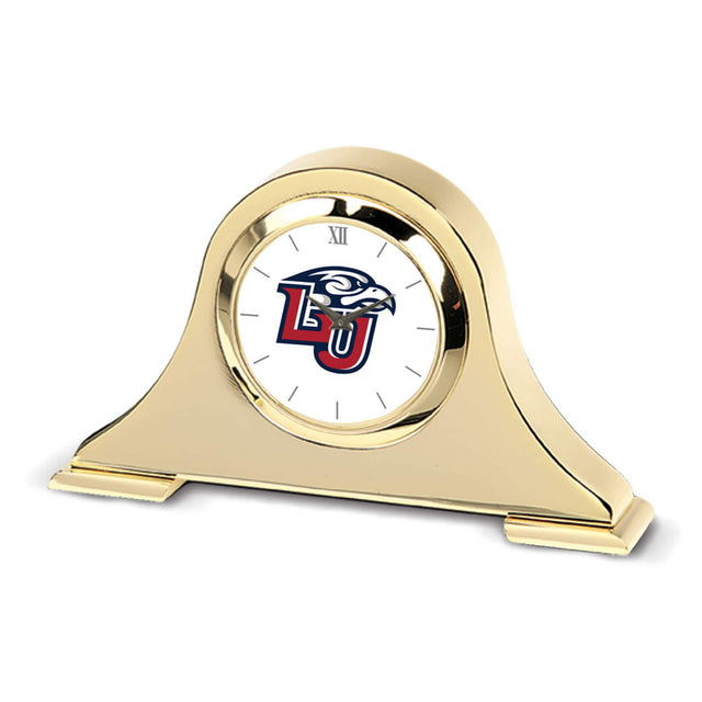 Front. Jardine - Gold Liberty Flames Team Logo Napoleon Desk Clock - Gold.