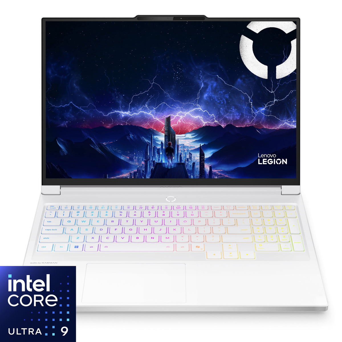 Lenovo - Legion 7i 16" 2.5k OLED Gaming Laptop - Intel Core Ultra 9 275HX 2025 - 32GB RAM - NVIDIA GeForce RTX 5070 - 1TB SSD - Glacier White