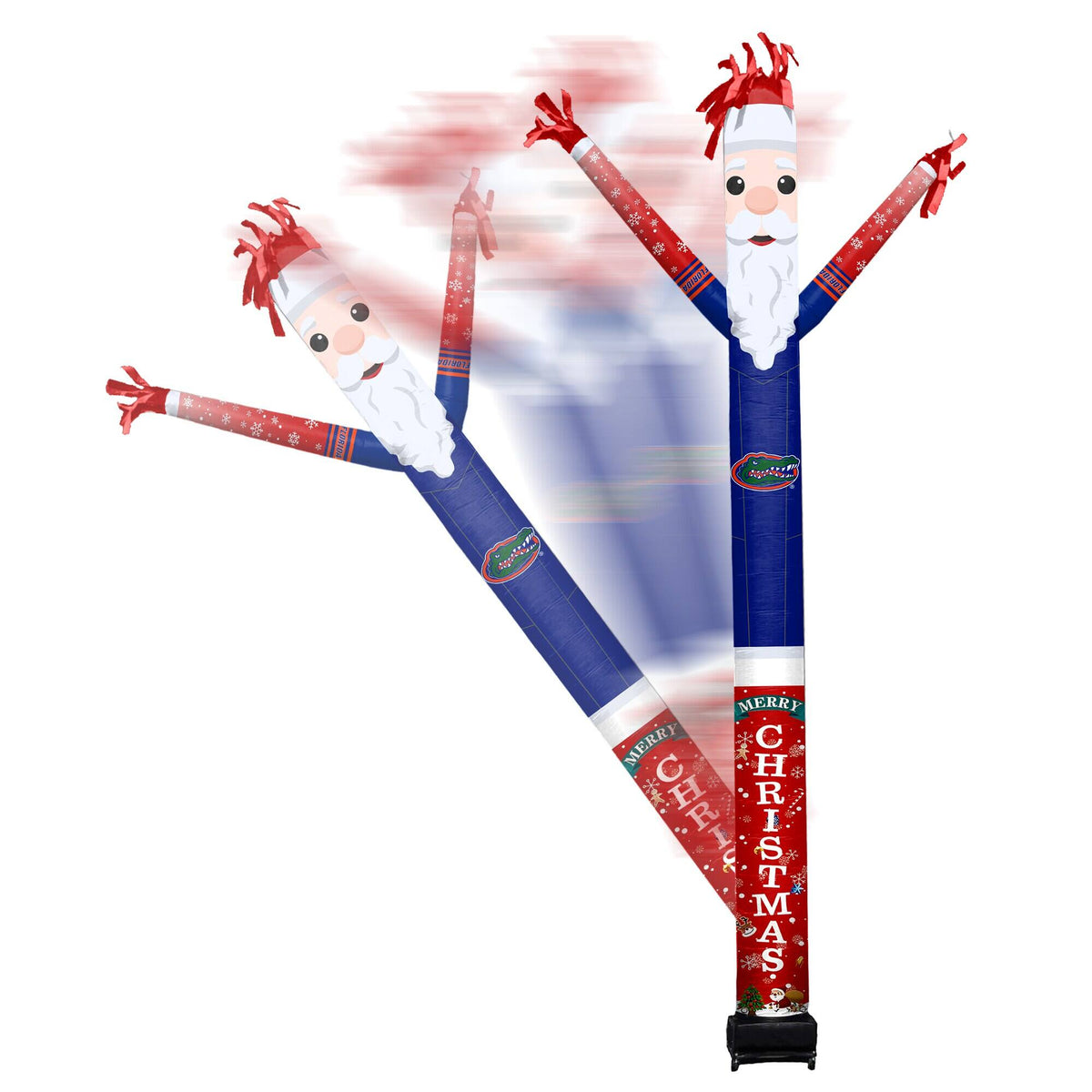 Sporticulture - Florida Gators Santa Claus Inflatable Crazy Sports Fan - Blue