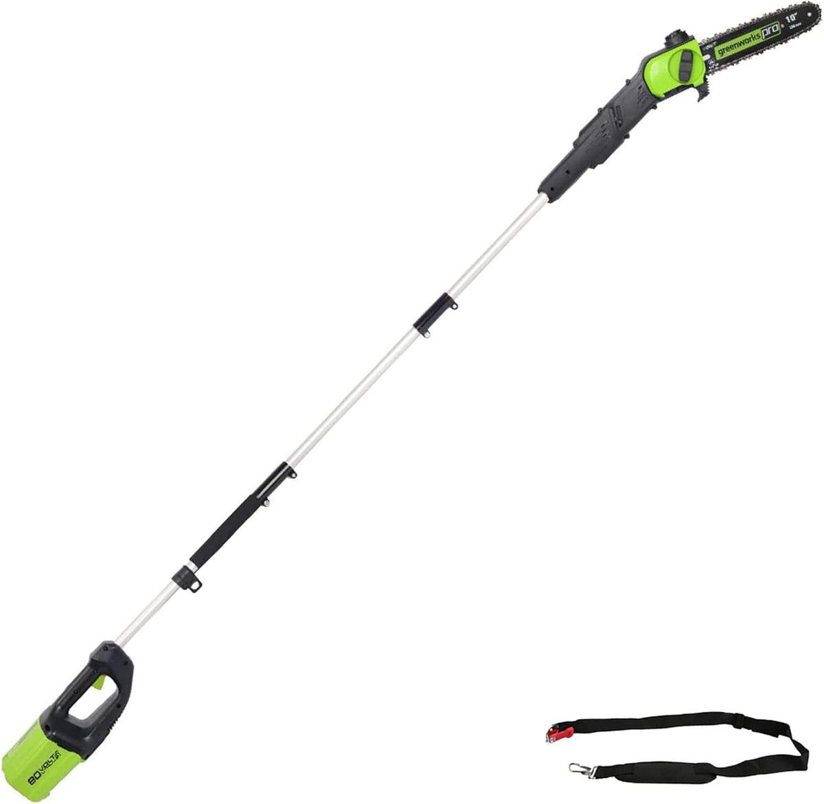 Greenworks - 80V 10" Brushless Cordless Polesaw (Great For Pruning and Trimming Branches) - Tool Only, Battery and Charger Not Included