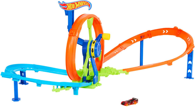 Front. Hot Wheels - Rapid Launch & LoopFigure 8 Track Set.
