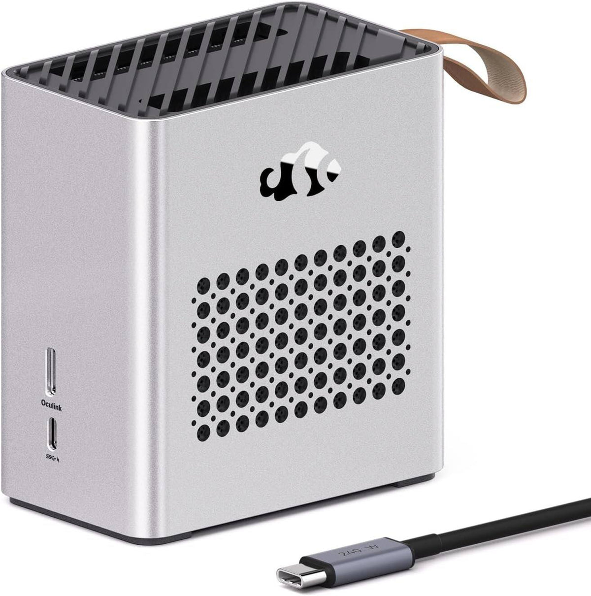 NIMO - eGPU Dock,AMD RX 7600M XT, USB-C& OCuLink,8GB GDDR6,Built-in 240W PSU,Portable Docking Station for Laptop, Mini PC